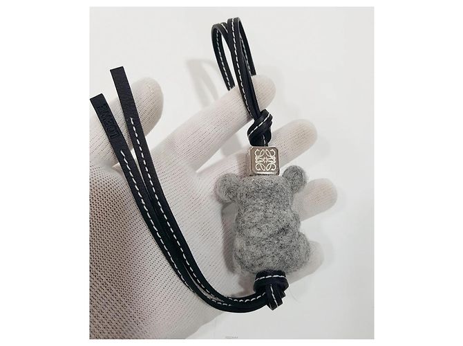 Portachiavi Koala Loewe in pelle marrone - vista 3