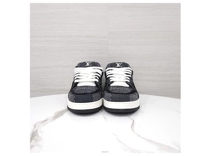 Louis Vuitton Sneakers Denim Trainer - vista 2