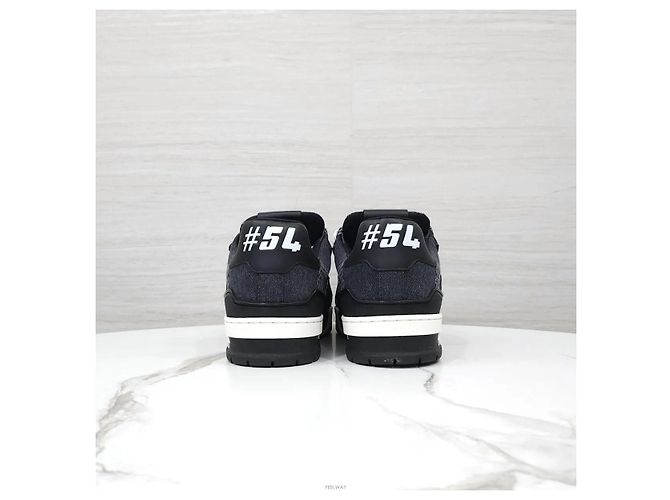 Louis Vuitton Sneakers Denim Trainer - vista 3