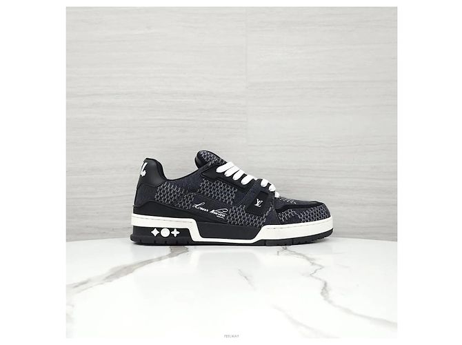 Louis Vuitton Sneakers Denim Trainer - vista 4