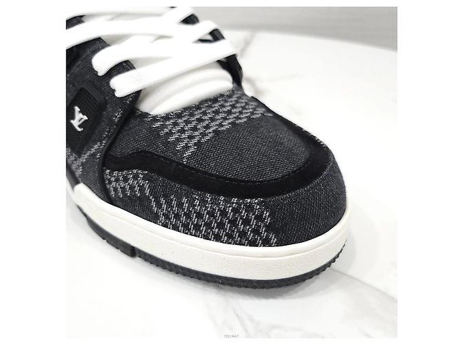 Louis Vuitton Sneakers Denim Trainer - vista 6