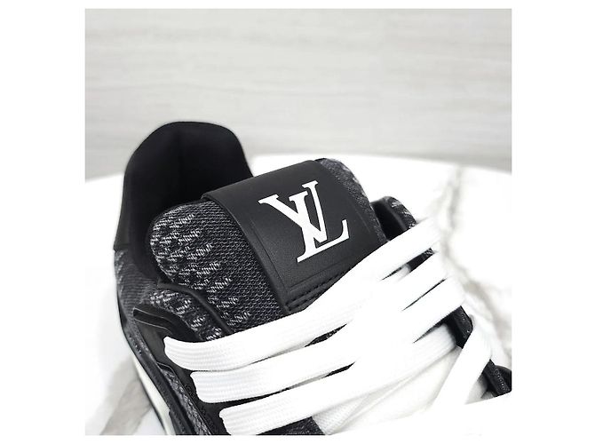 Louis Vuitton Sneakers Denim Trainer - vista 7