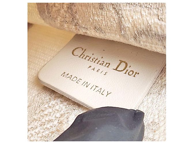 Dior Mini Book Tote Oblique Metallizzato - vista 12