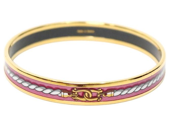 Pulsera Rígida Hermès Rosa - vista 3