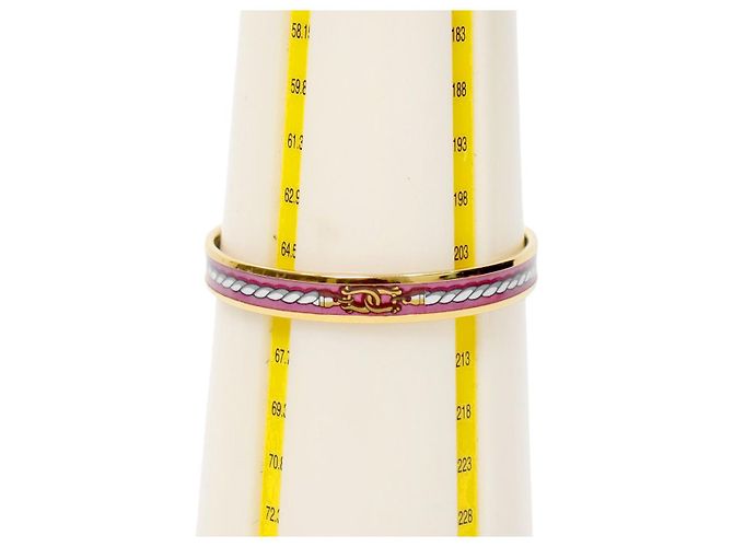 Pulsera Rígida Hermès Rosa - vista 7