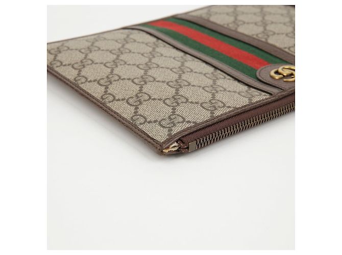 Gucci Pochette Ophidia GG Supreme Web Brown - vista 10