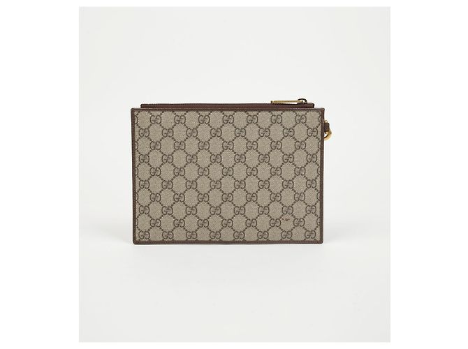 Gucci Pochette Ophidia GG Supreme Web Brown - vista 3