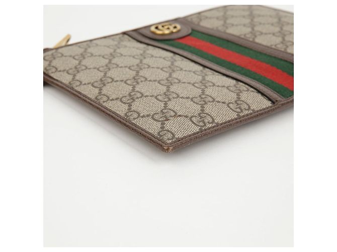 Gucci Pochette Ophidia GG Supreme Web Brown - vista 8