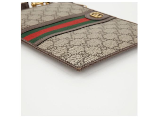 Gucci Pochette Ophidia GG Supreme Web Brown - vista 9