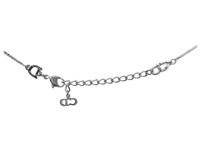 Dior Blue Plate Silberkette - Ansicht 4