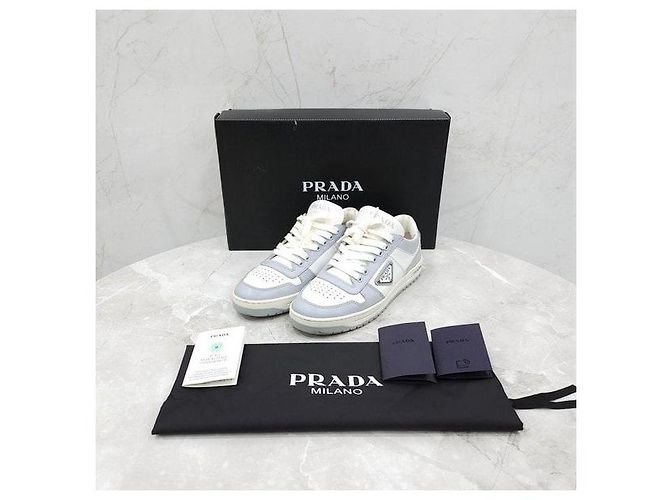Prada Sneakers Downtown Logo Triangle - vista 6