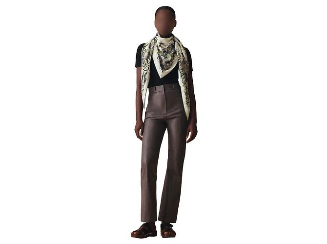 Hermès Foulard Triangolare Equateur - vista 5