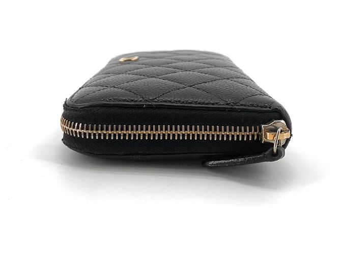 Chanel Caviar Gold-Zip Long Wallet - Ansicht 12
