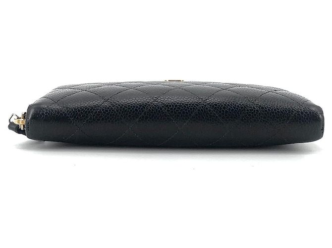 Chanel Caviar Gold-Zip Long Wallet - Ansicht 13