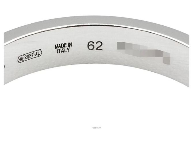 Bulgari Ring Weiß Metall - Ansicht 2