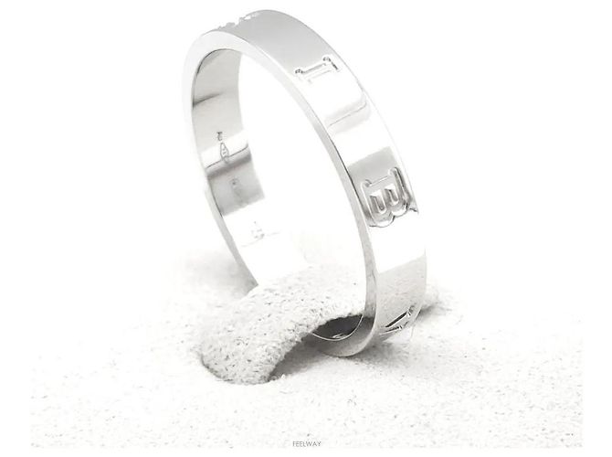 Bulgari Ring Weiß Metall - Ansicht 4