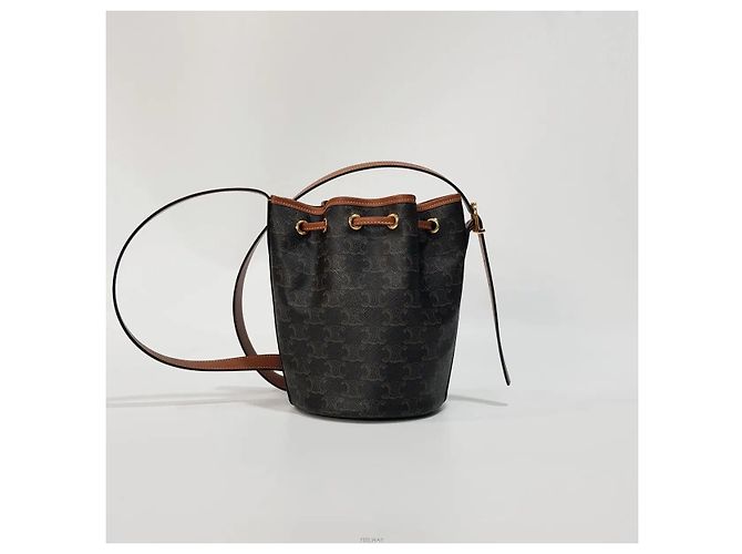 Céline Borsa a secchiello con coulisse - vista 3