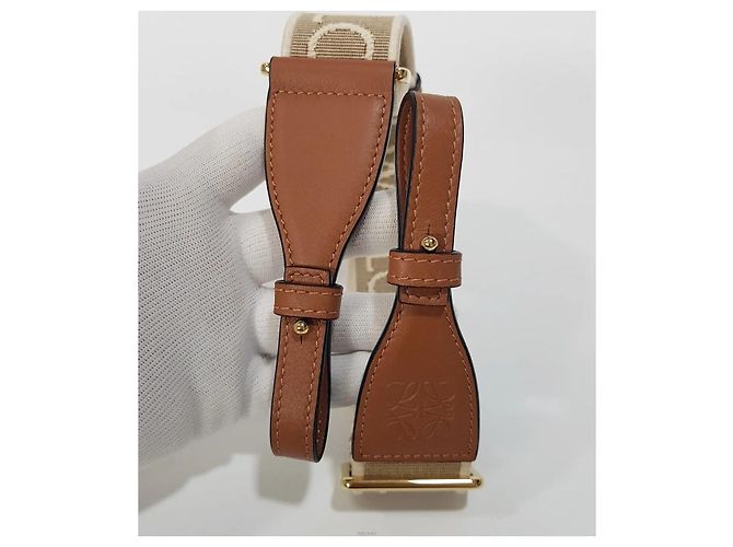 Loewe Tracolla in jacquard Anagram - vista 5