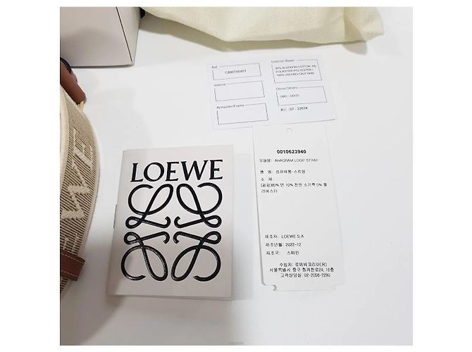 Loewe Tracolla in jacquard Anagram - vista 8