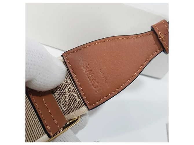 Loewe Tracolla in jacquard Anagram - vista 9