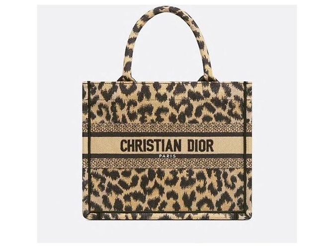 Dior Leopard Small Book Tote Bag - Ansicht 10