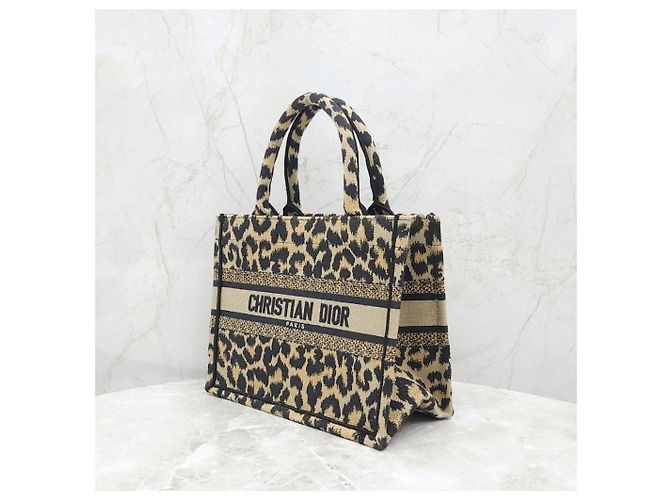 Dior Leopard Small Book Tote Bag - Ansicht 12