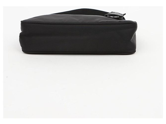 Prada Borsa Hobo Mini Re-Edition da donna Nero - vista 6