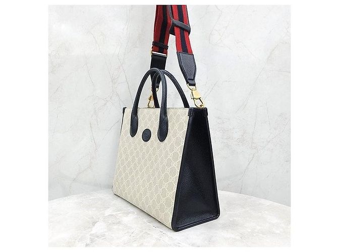 Gucci Borsa a Spalla Tote GG Ophidia Exclusive Small - vista 2