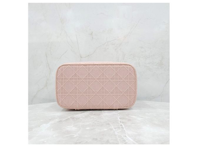 Dior Necessaire da Viaggio Cannage Rosa XKDOVREY - vista 15