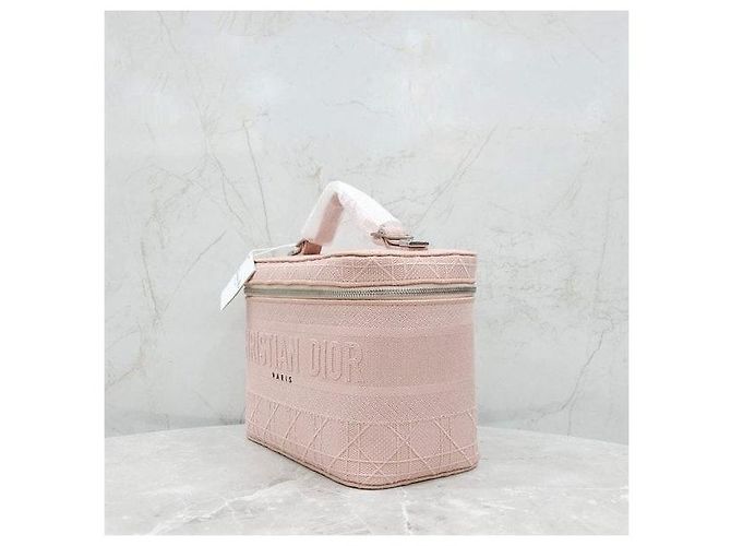 Dior Necessaire da Viaggio Cannage Rosa XKDOVREY - vista 2