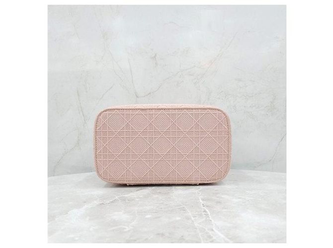 Dior Necessaire da Viaggio Cannage Rosa XKDOVREY - vista 6