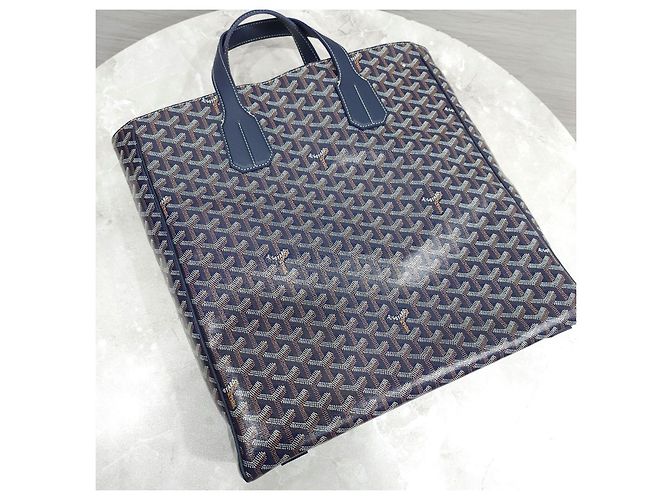 Goyard Borsa Tote Special Navy Voltaire - vista 14