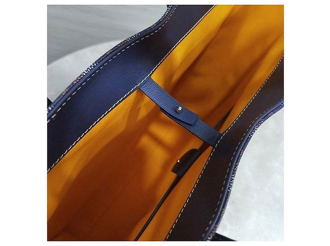 Goyard Borsa Tote Special Navy Voltaire - vista 6