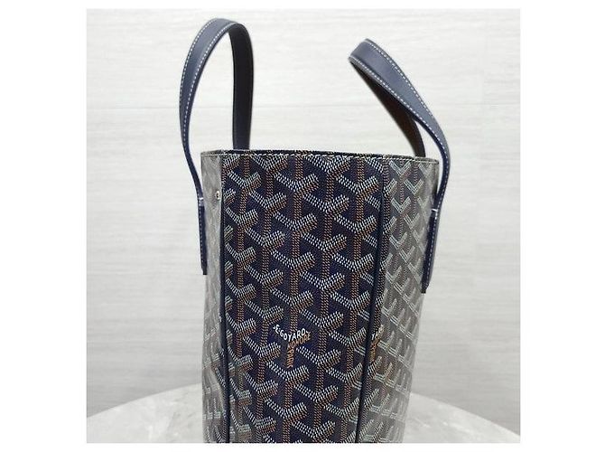 Goyard Borsa Tote Special Navy Voltaire - vista 7