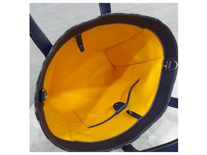 Goyard Borsa Tote Special Navy Voltaire - vista 9