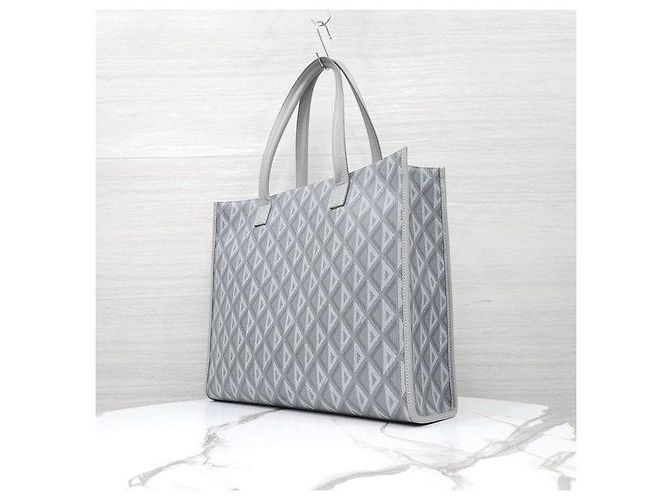 Dior Diamond Canvas Safari Tote Bag - Ansicht 2