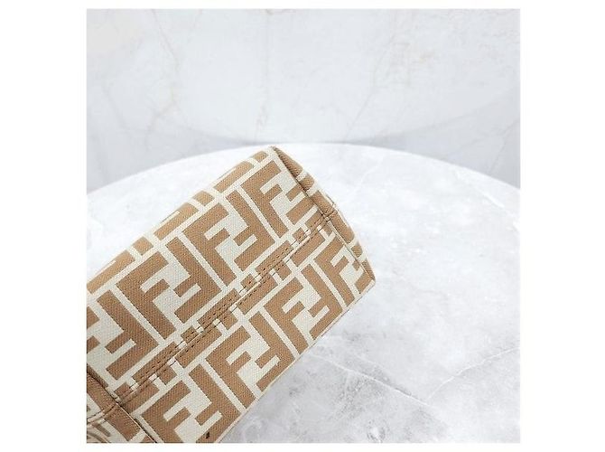 Fendi FF Mini Roll Bag aus Jacquard - Ansicht 7