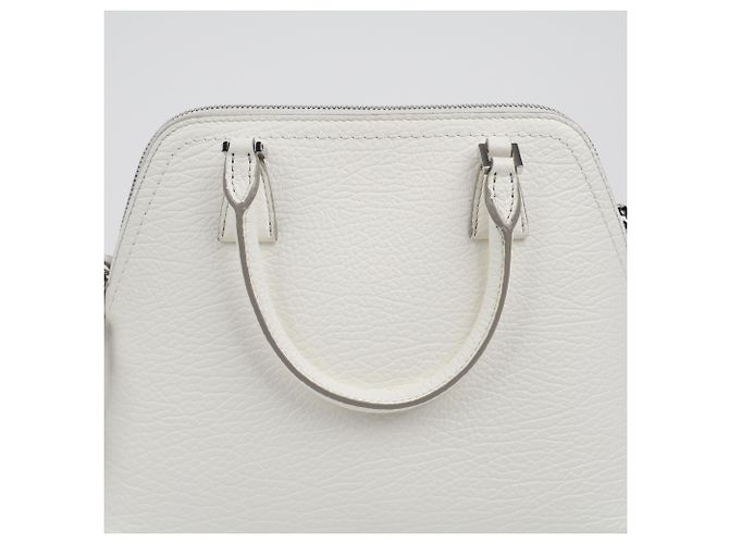 Maison Martin Margiela Mini borsa a tracolla Bianco - vista 11