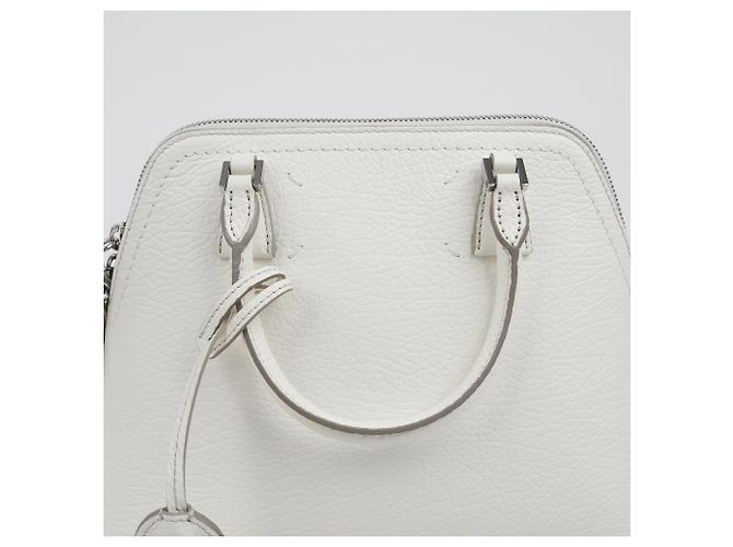 Maison Martin Margiela Mini borsa a tracolla Bianco - vista 12
