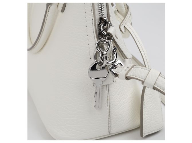 Maison Martin Margiela Mini borsa a tracolla Bianco - vista 13