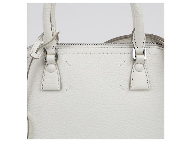Maison Martin Margiela Mini borsa a tracolla Bianco - vista 3