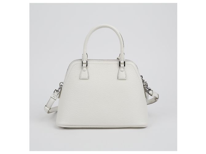 Maison Martin Margiela Mini borsa a tracolla Bianco - vista 4