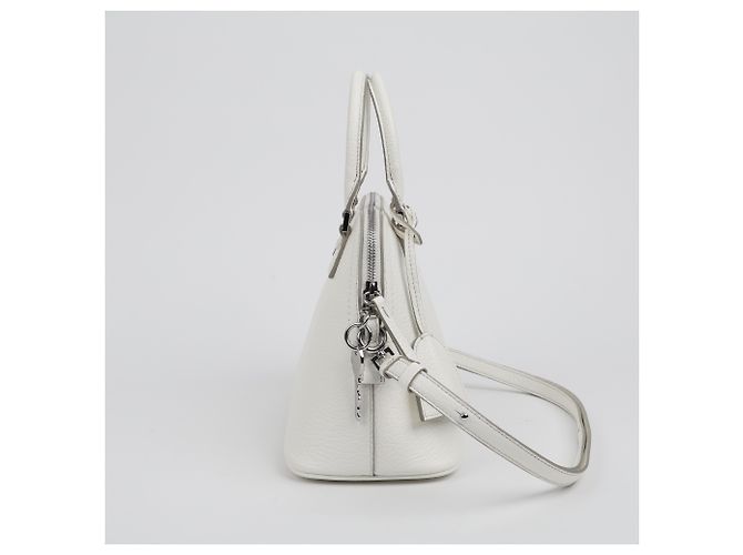 Maison Martin Margiela Mini borsa a tracolla Bianco - vista 7
