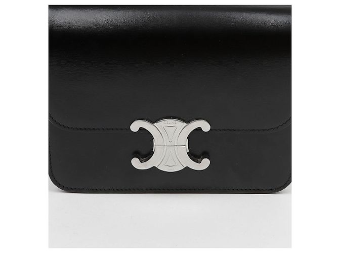 Céline Borsa a tracolla Triomphe Thin Shoulder Crossbody Bag - vista 3