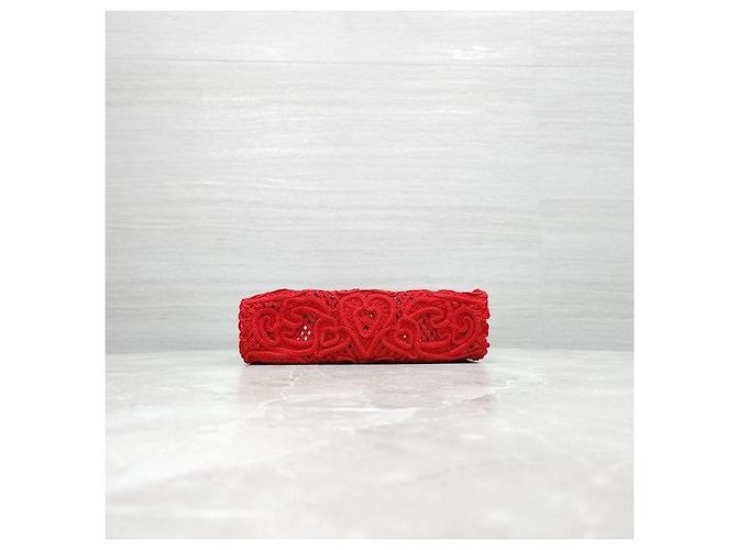 Dolce & Gabbana Borsa shopper Cordonetto Small in crochet - vista 8