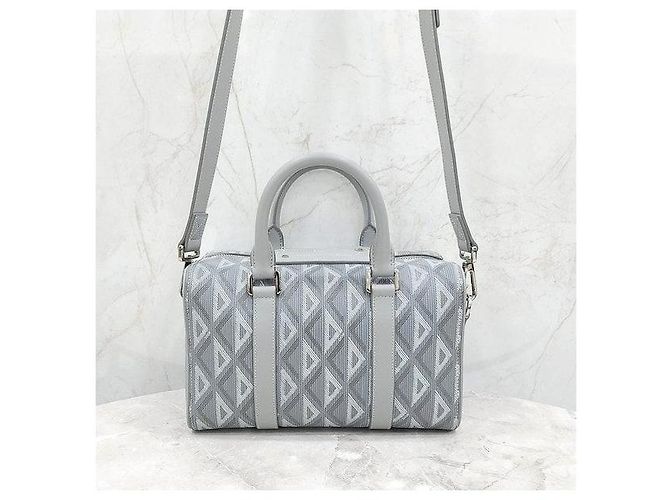 Dior Borsa Ringo CD Diamond Canvas Messenger Bag - vista 3