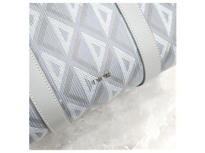 Dior Borsa Ringo CD Diamond Canvas Messenger Bag - vista 5