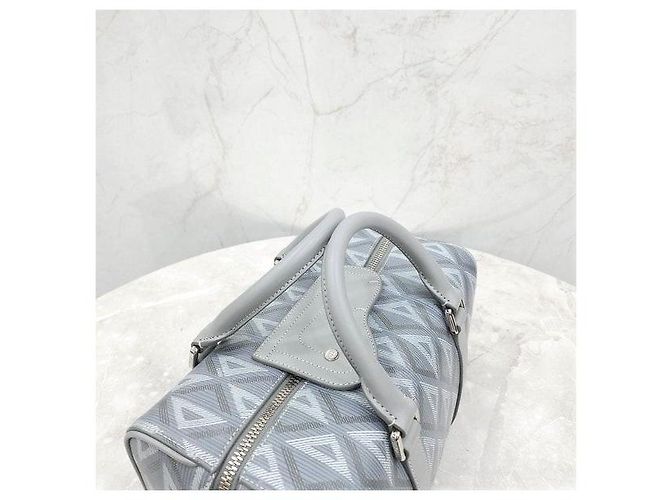 Dior Borsa Ringo CD Diamond Canvas Messenger Bag - vista 6