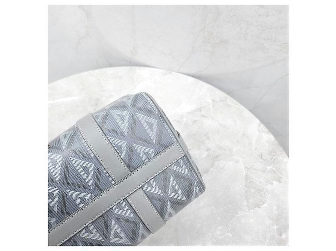 Dior Borsa Ringo CD Diamond Canvas Messenger Bag - vista 7