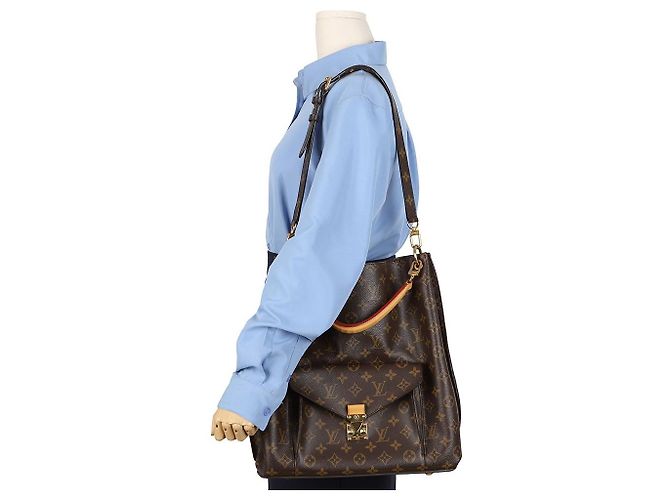 Metis Louis Vuitton Borsa a spalla e tote Métis in tela Monogram - vista 12